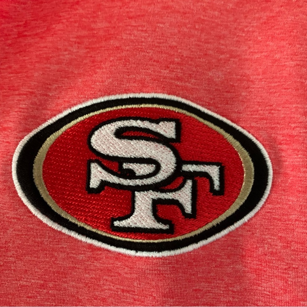 San Francisco 49ers NEW Quarter-Zip Pullover Jacket size XXL - Picture 10 of 10